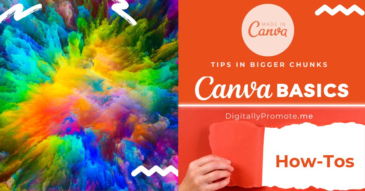 create a project folder in canva